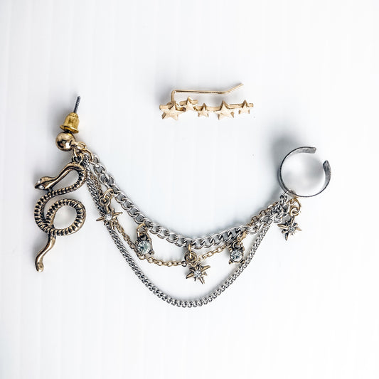 Aretes Trepadores 2 Estilos