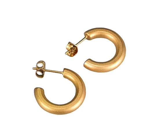 Aretes Tipo Arracadas Lisas Chiquitas