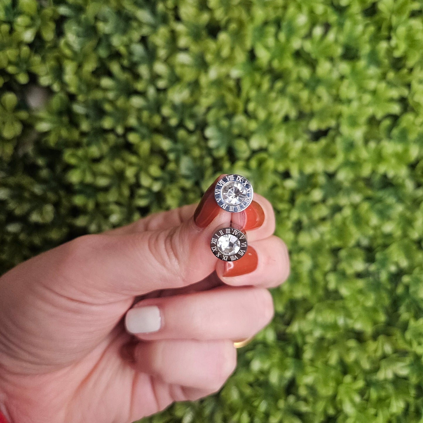 Aretes CAYETANA Plateados