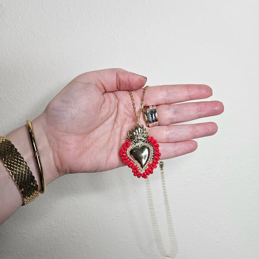Collar EDITH Rojo