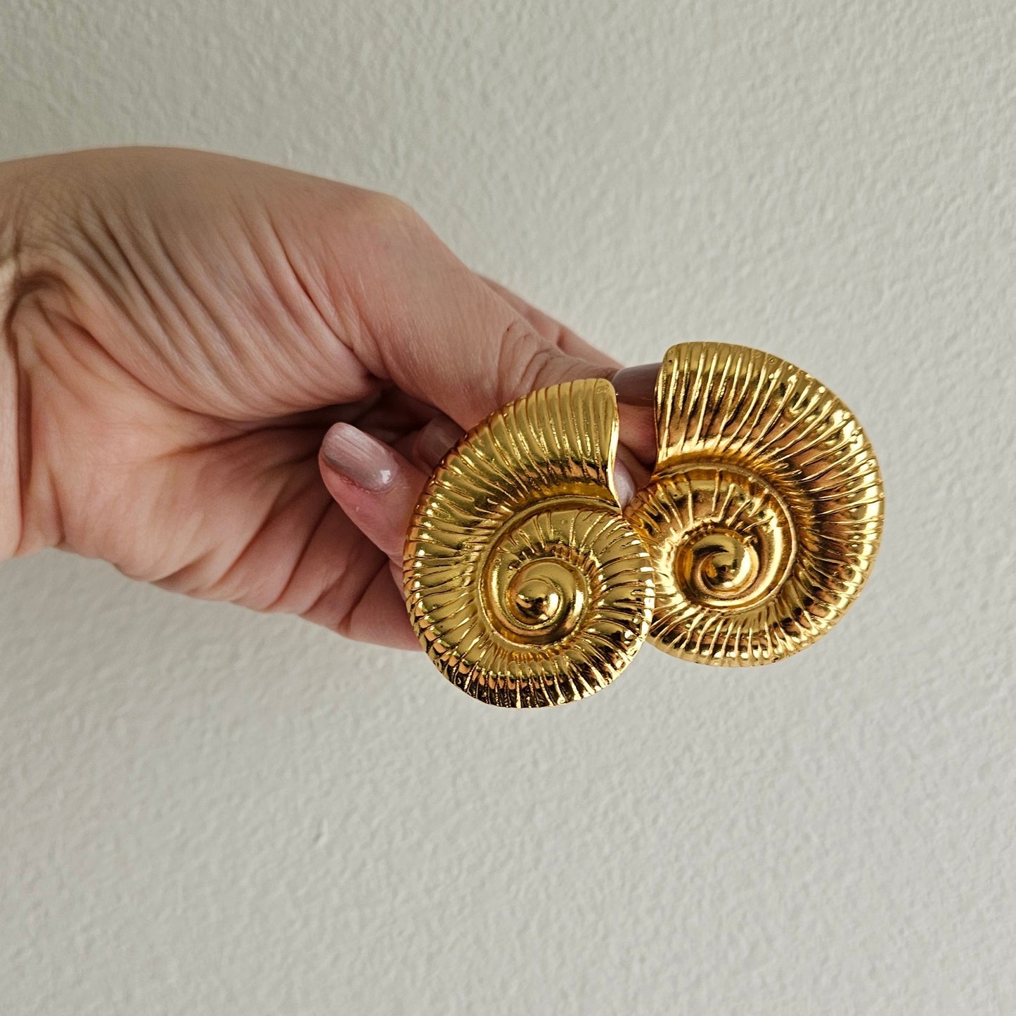 Ameli  Stainless Steel Seashell Earrings