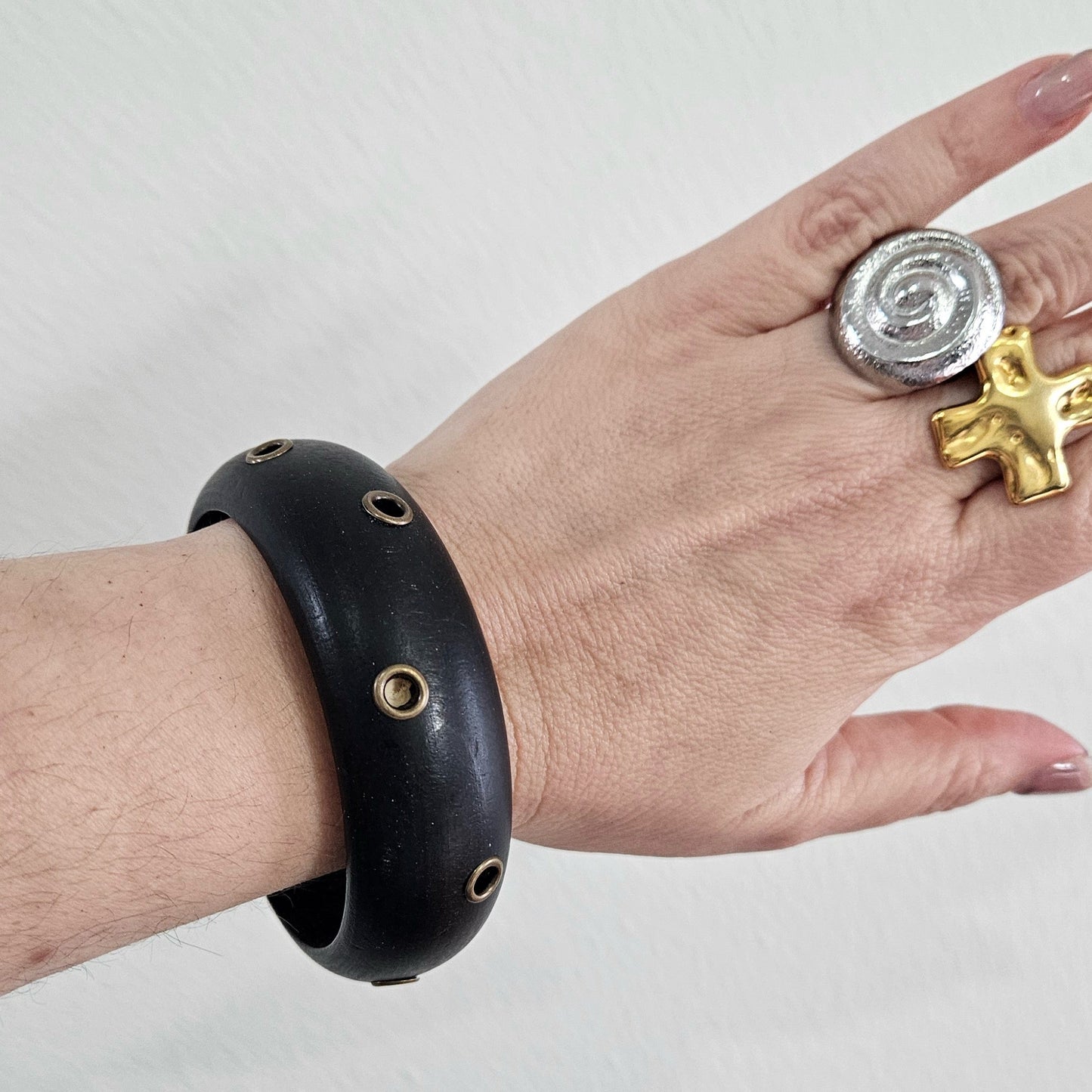 Clary Wooden Bangle (Pulsera)