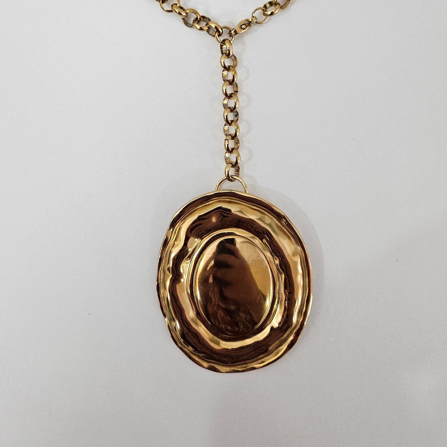 Lucero Gold  Necklace  Stainless Steel (Collar)
