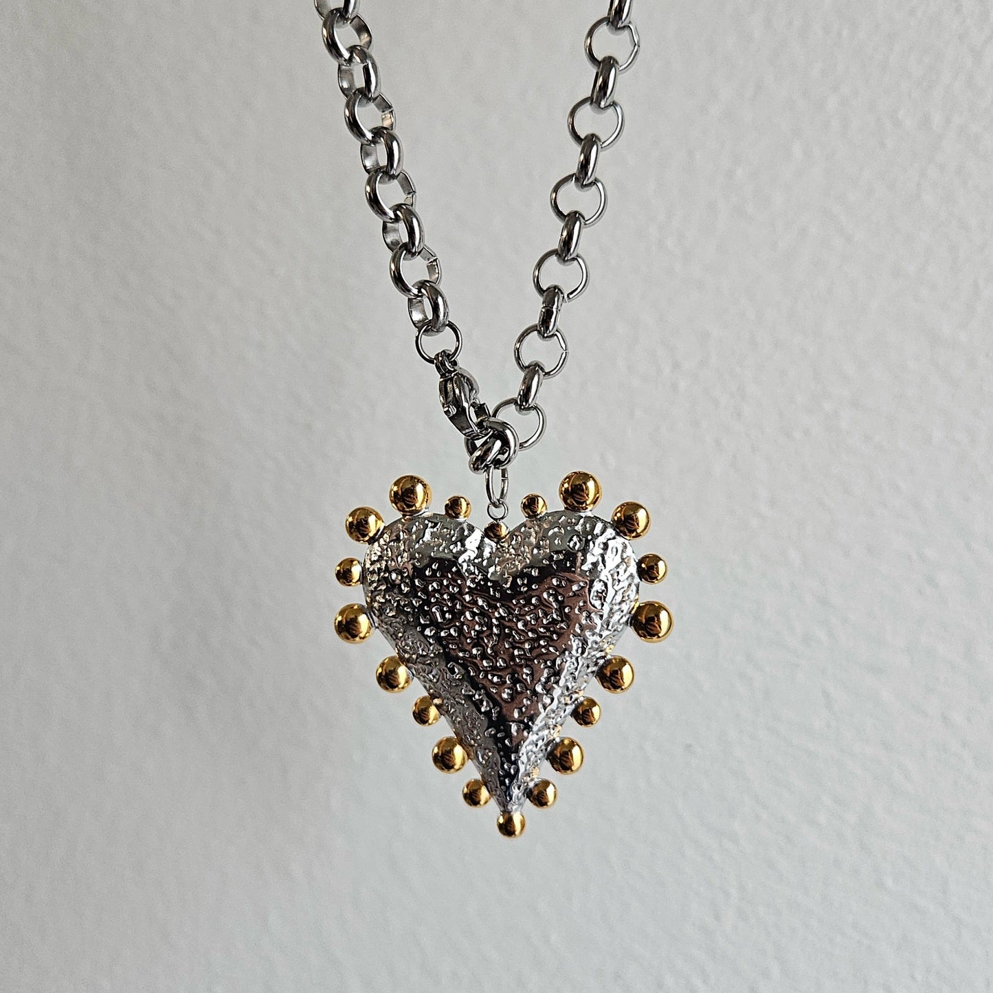 Mirsa Silver Chain Necklace (collar)