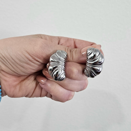 Aretes  ANI Plateados