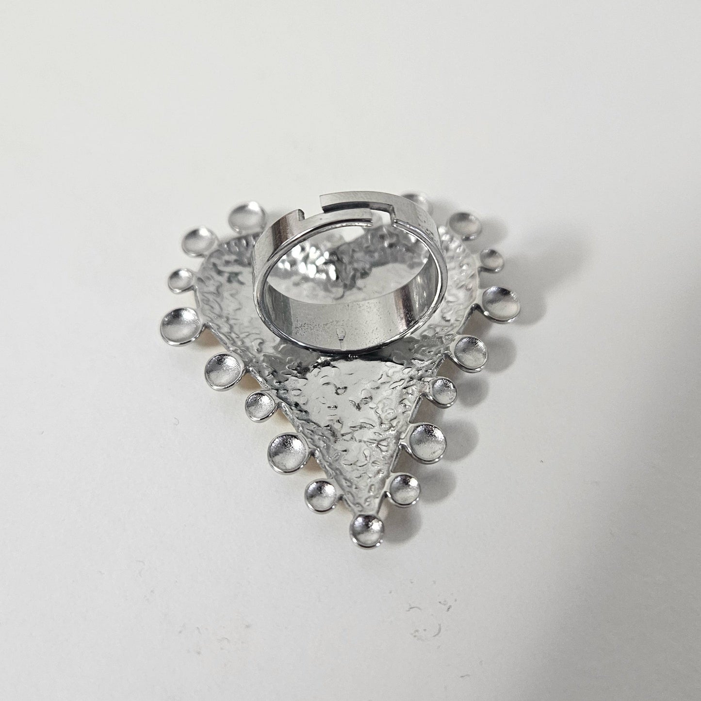 Mirsa Adjustable Ring – Stainless Steel 💛