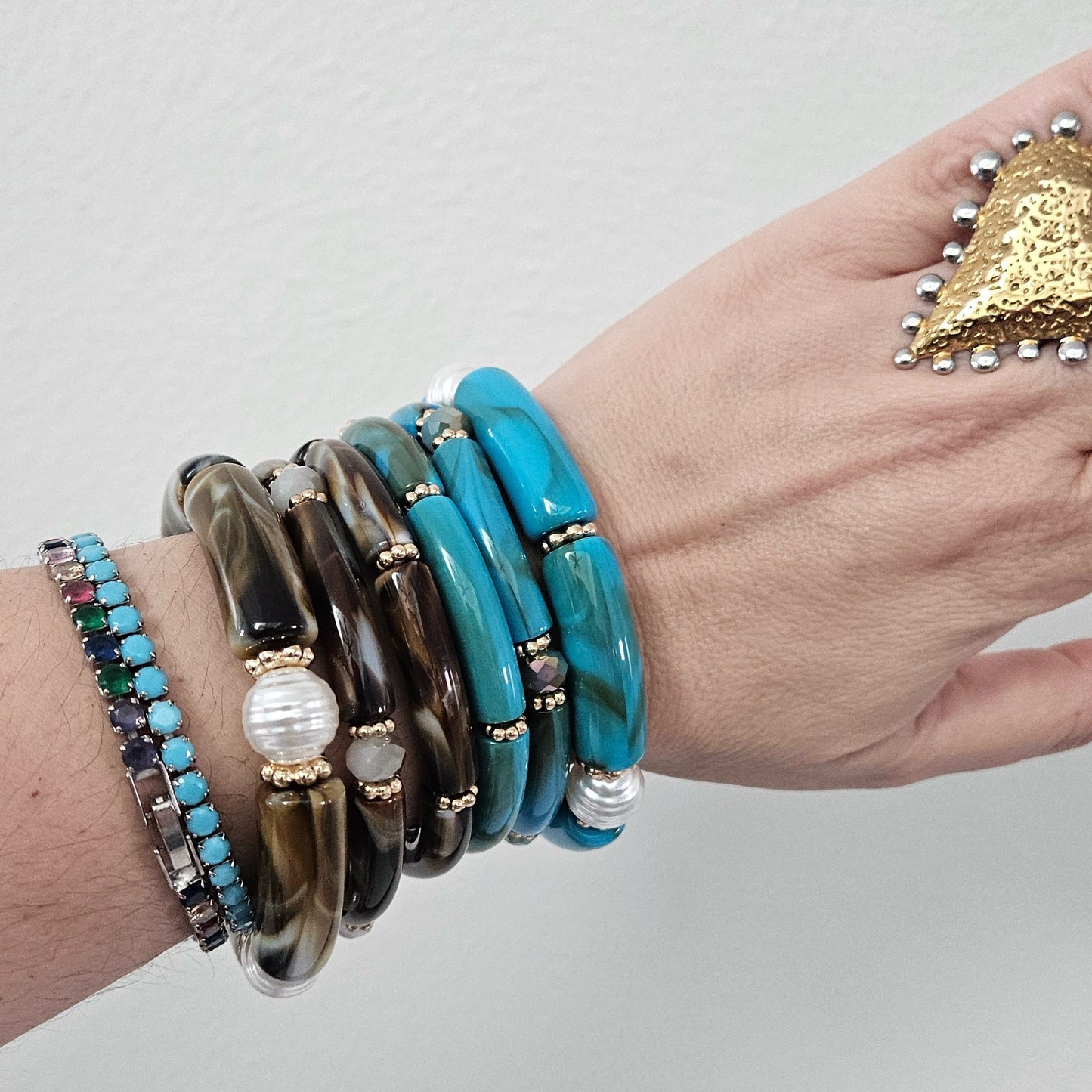 Seren Bracelet (Pulsera) Blue/Brown Variants