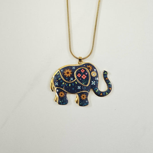Olaya Necklace – Elephant (Collar)