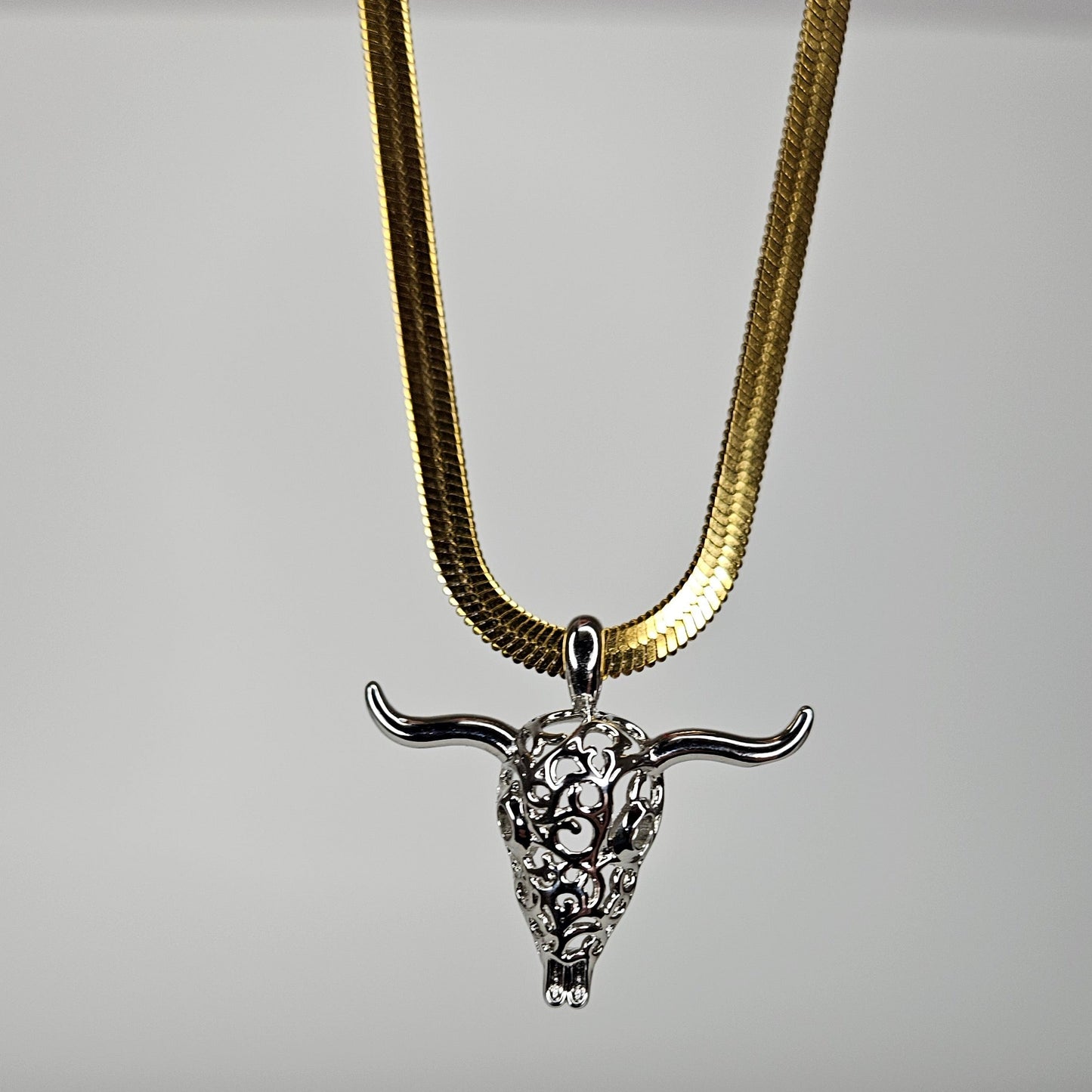 Bianca Gold Chain Necklace (Collar)