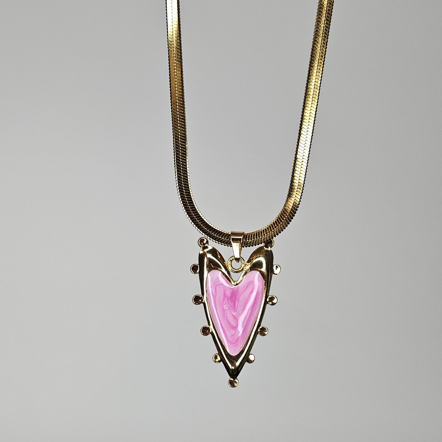 Shivis Pink Necklace  (Collar)
