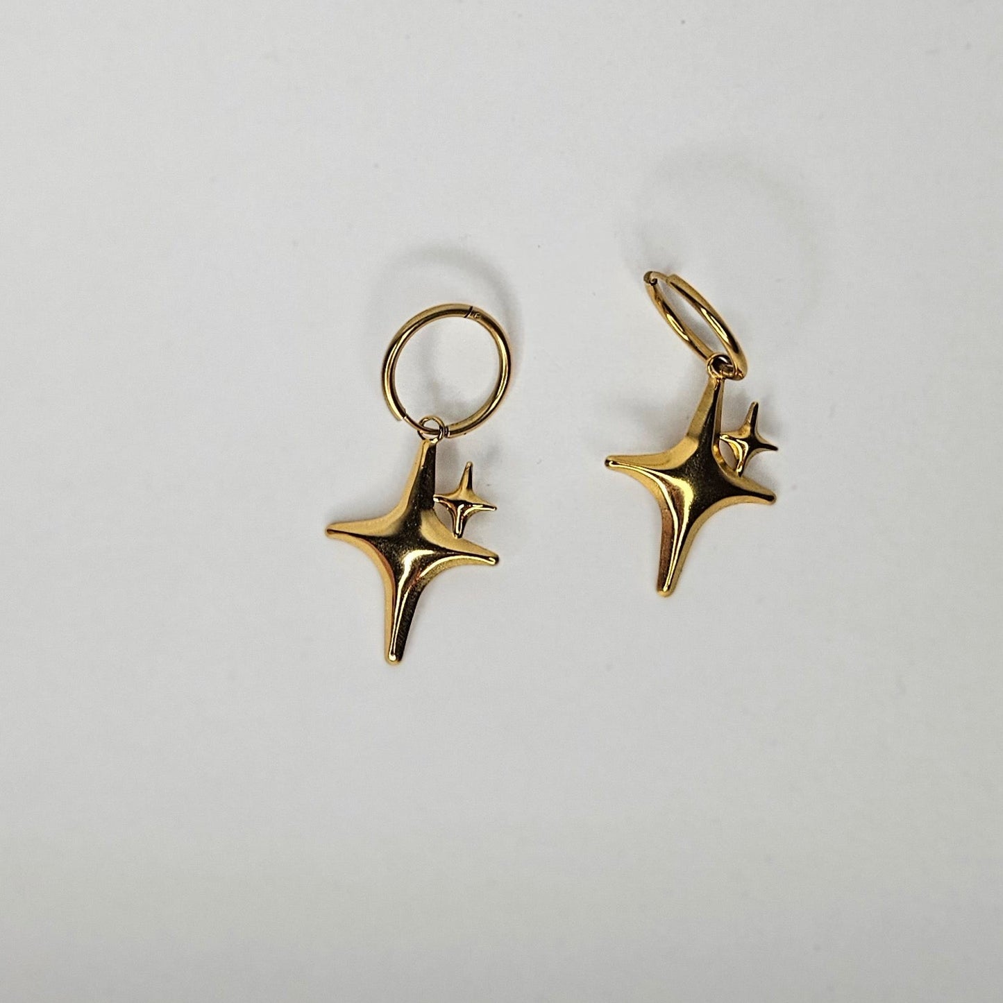 Kari Earrings (Aretes) (Stainless Steel)