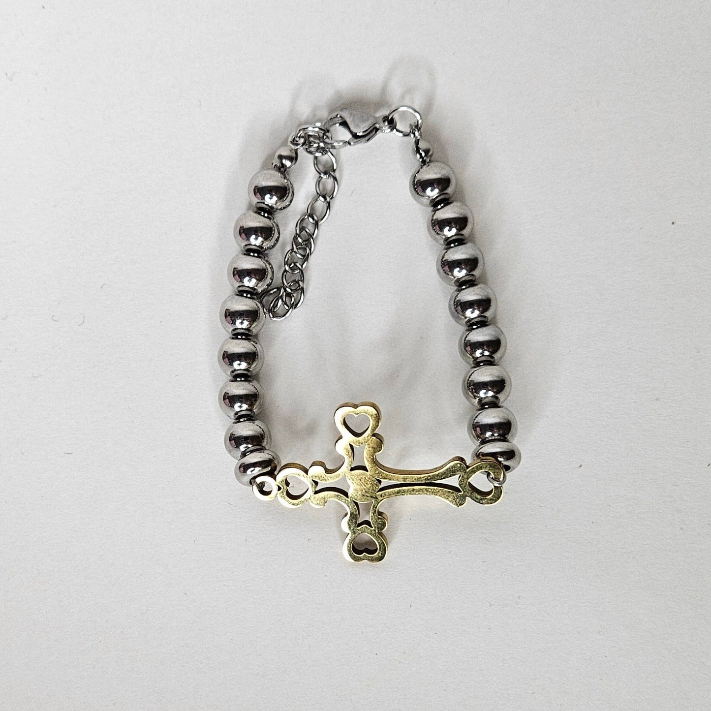 Francisca Two-Tone Stainless Steel Bracelet (Pulsera)
