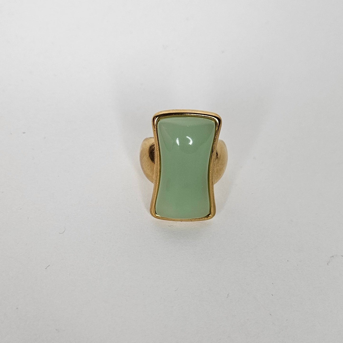 Amapola Ring Green Stainless Steel (Anillo)