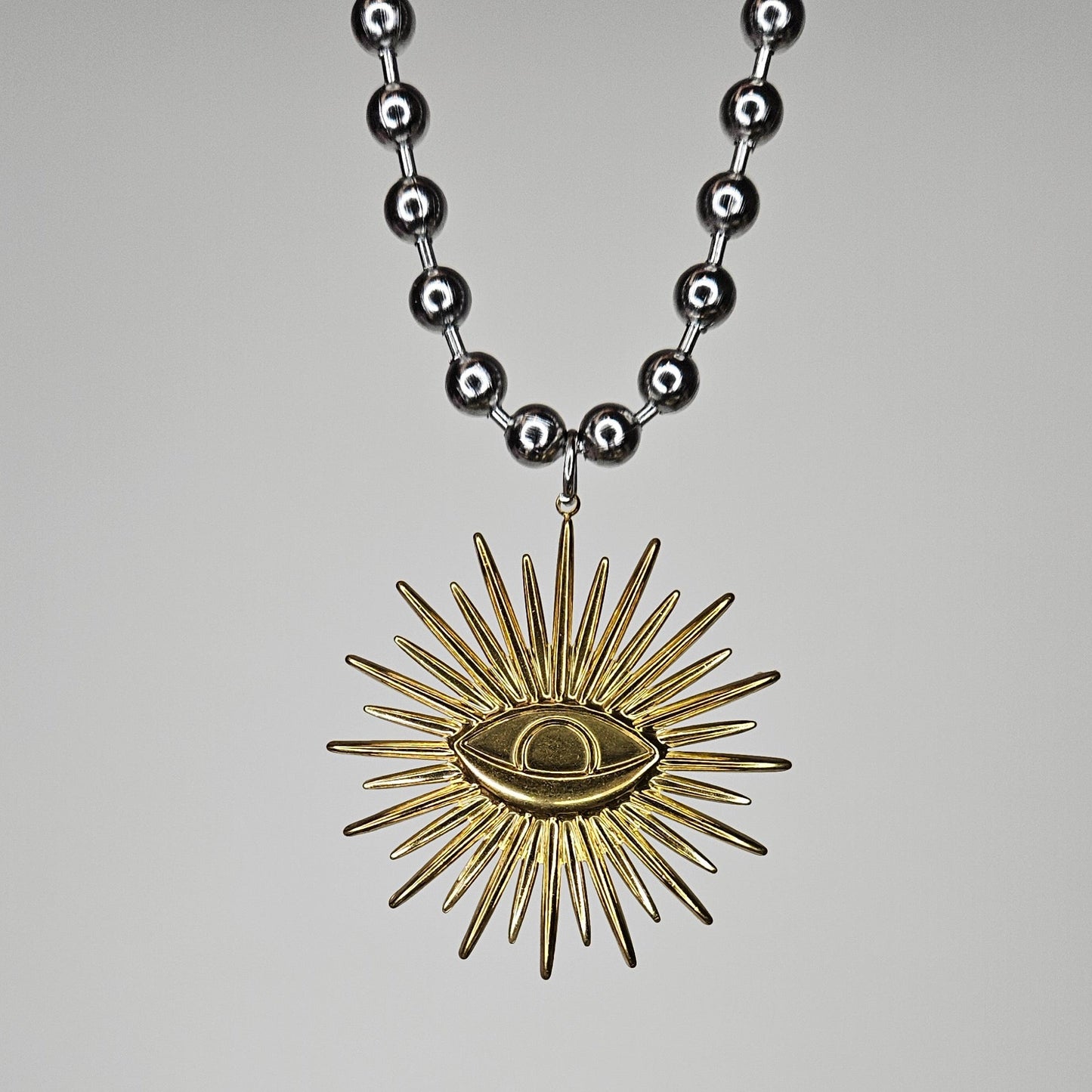 Ursula Two-Tone Stainless Steel Necklace (Collar)