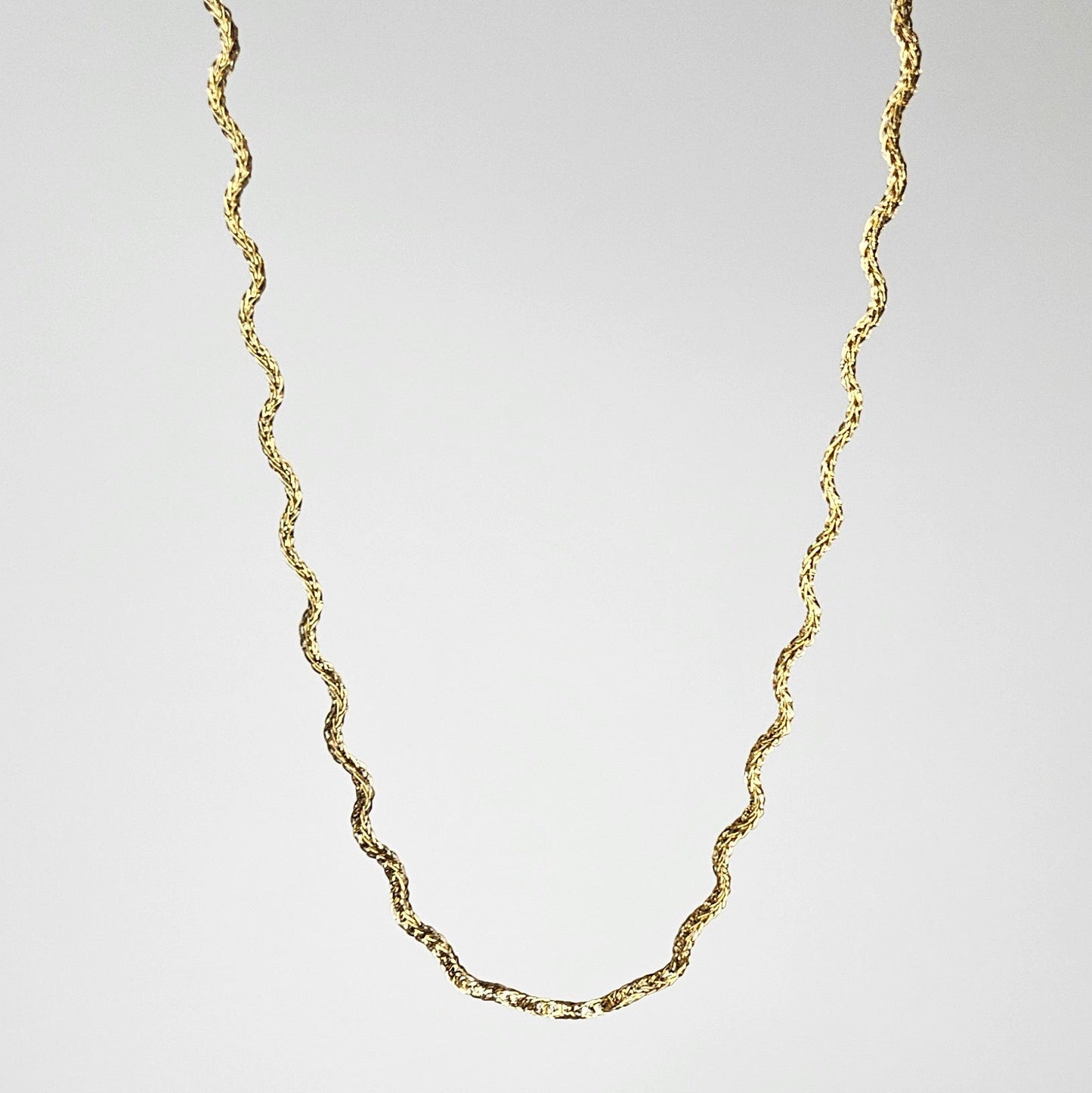 Maricela Gold Stainless Steel Necklace (Collar)