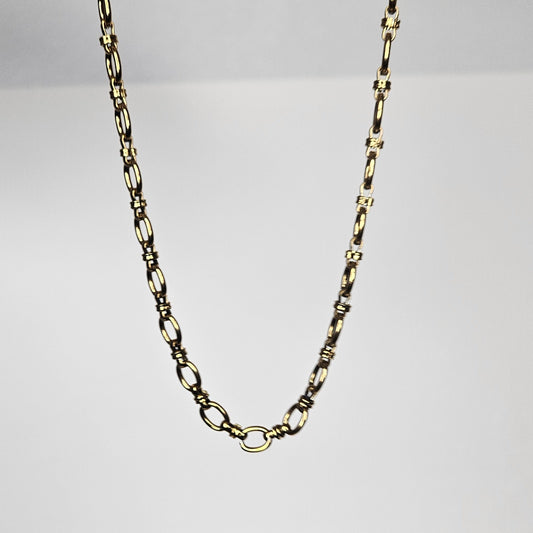 Guadalupe Gold Stainless Steel Necklace (Collar)