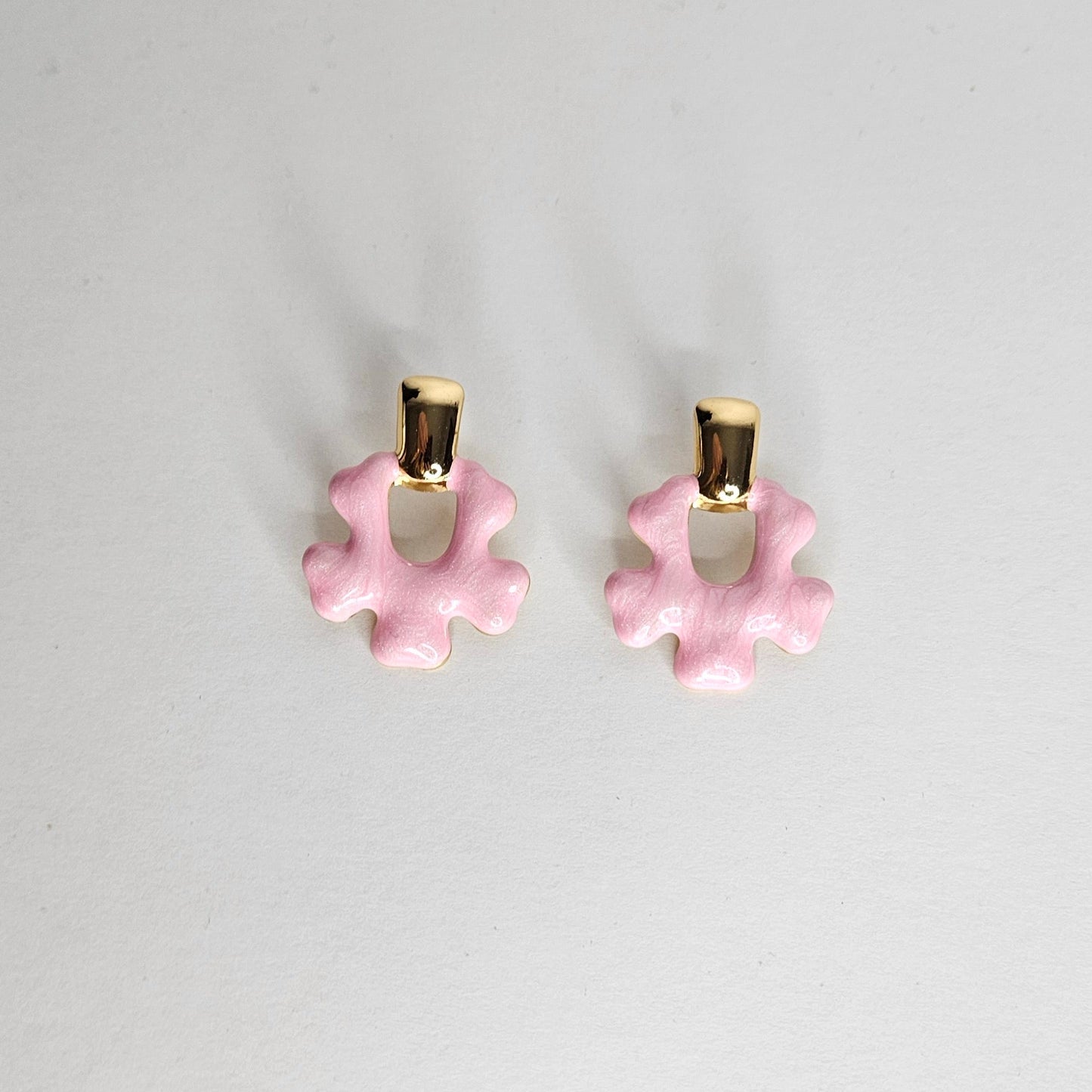 Cynthia Pink Earrings (Aretes)