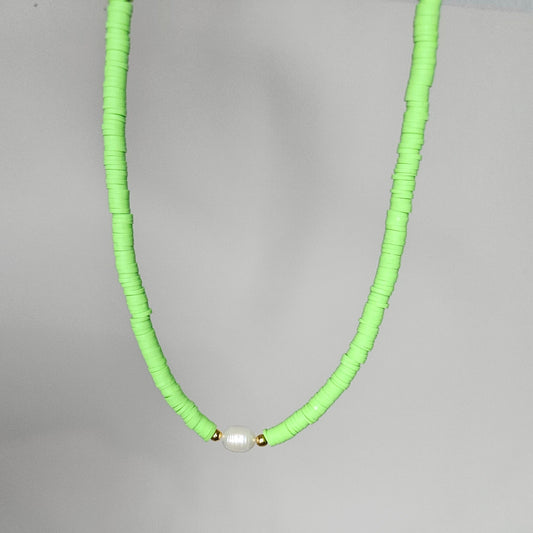 Collar de Arcilla Verde