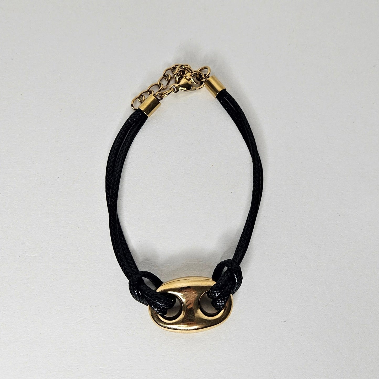 Tara Black Cord Bracelet (Pulsera)