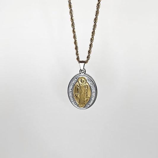 San Benito Medallion Necklace (Collar)