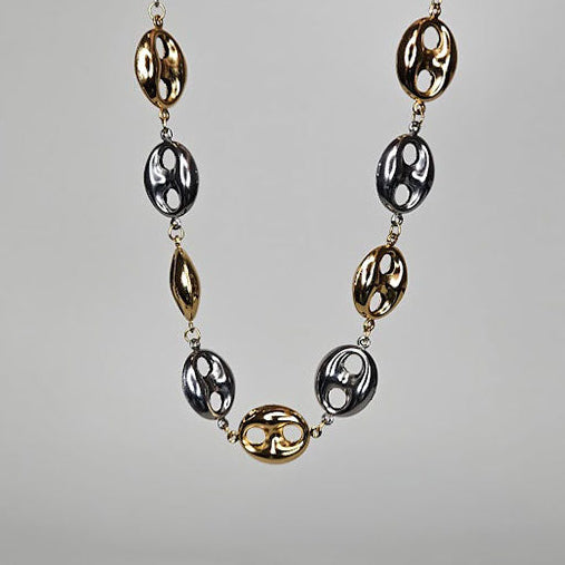 Adriana Two-Tone Necklace (Collar)