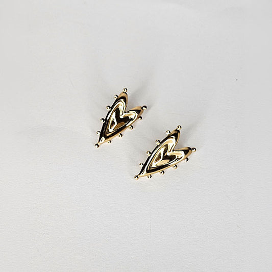 Shivis Earrings Gold (Aretes)