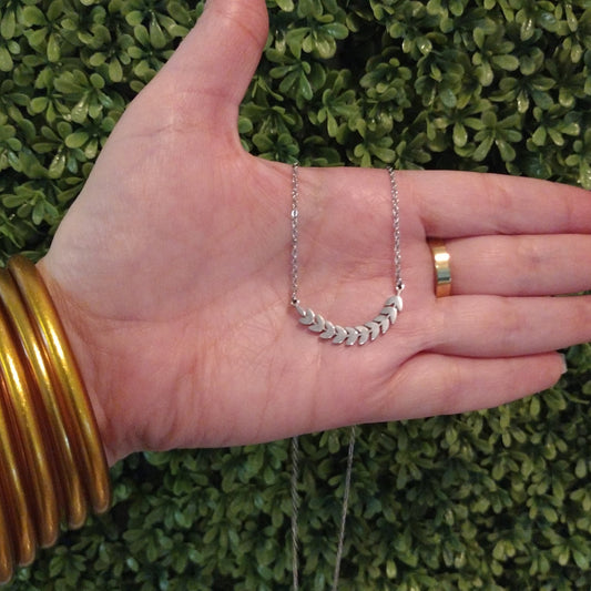 Collar  ARIEL Plateado