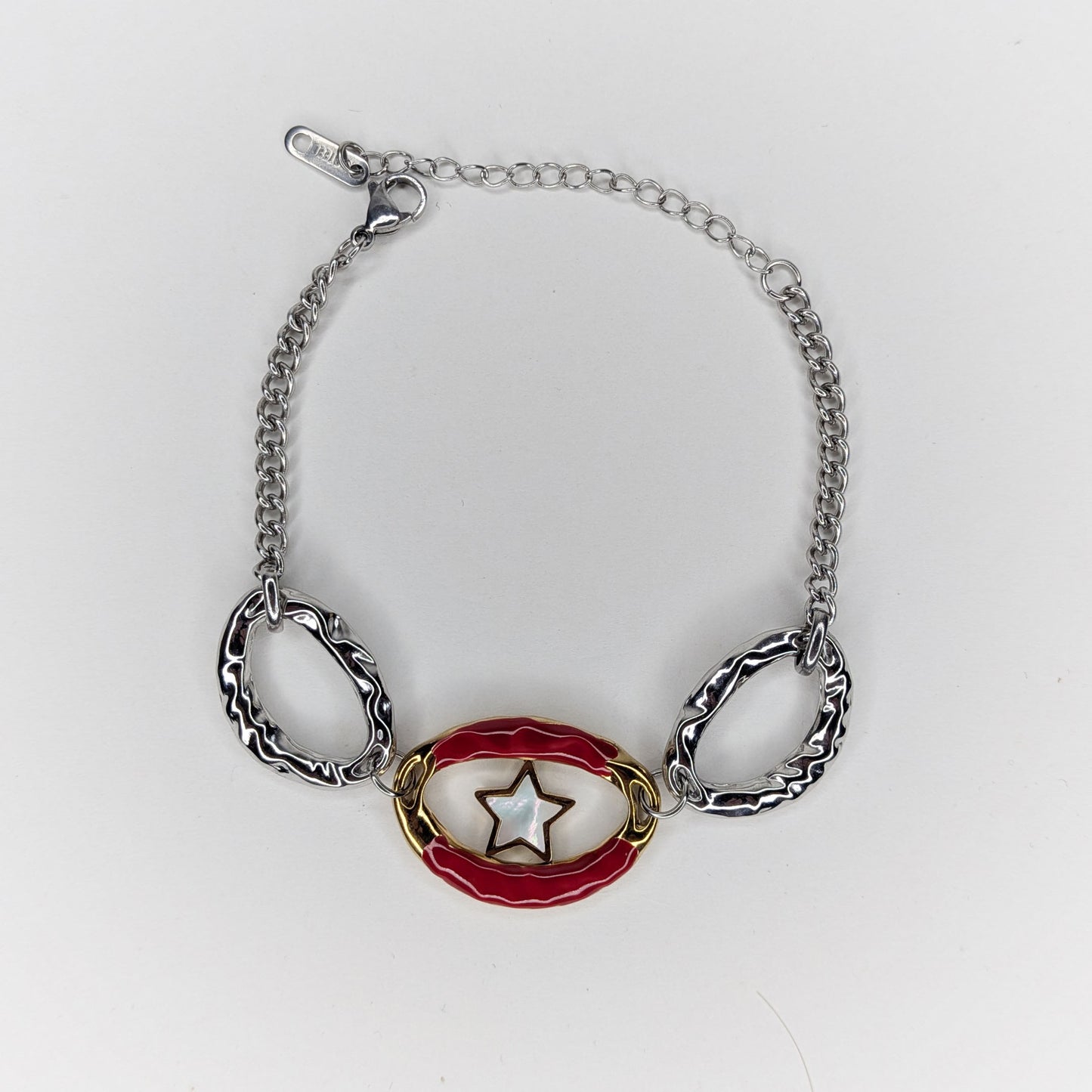 Dafne Star Stainless Steel Bracelet (Pulsera)