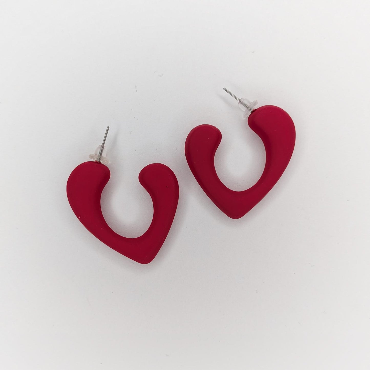 Aretes MANUELA Rojos