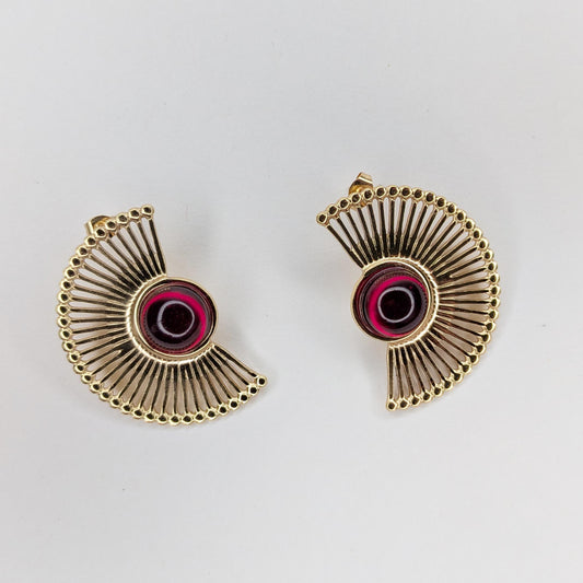 Olga Stainless Steel Earrings (Aretes)