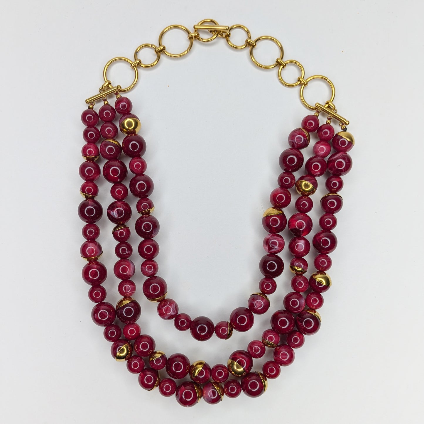 Remedios Acrylic and Stainless Steel Statement Necklace (Collar)