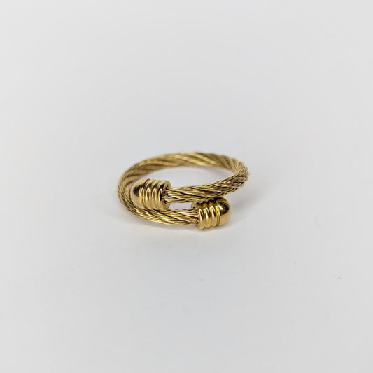 Sasha Gold Statement Ring (Anillo)