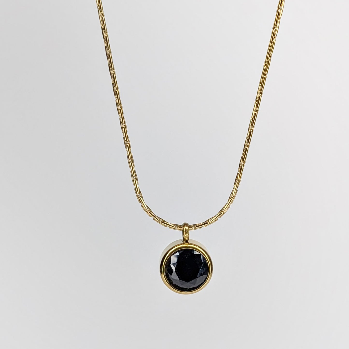 Alita Gold Stainless Steel Necklace (Collar)