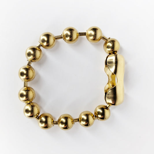 Rina Gold Stainless Steel Beaded Bracelet (Pulsera)