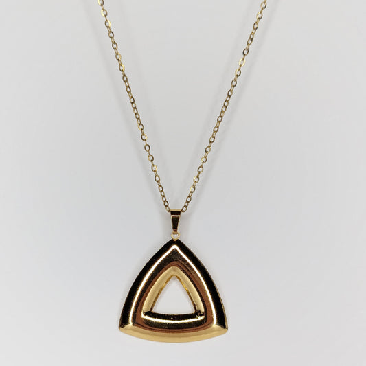Tiare Stainless Steel Geometric Necklace (Collar)