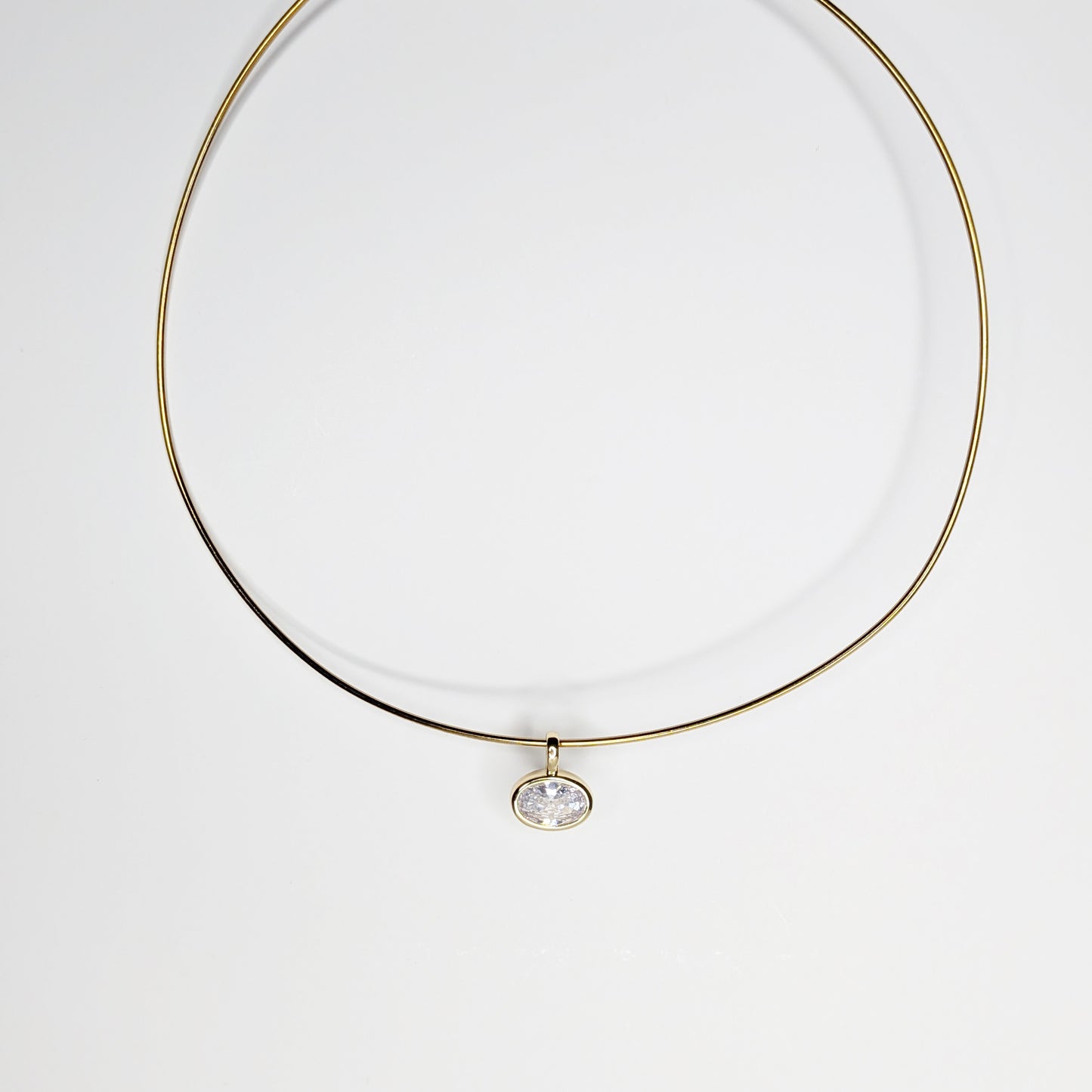 Carmina Stainless Steel Choker Necklace (Collar)