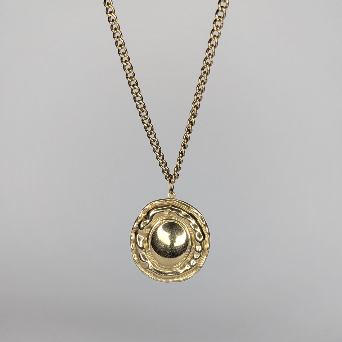 Lucerito Gold Stainless Steel Necklace