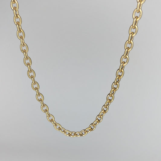 Fatima Gold Link Necklace (Collar)