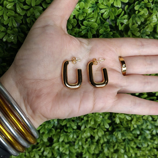 Aretes Cuadrados