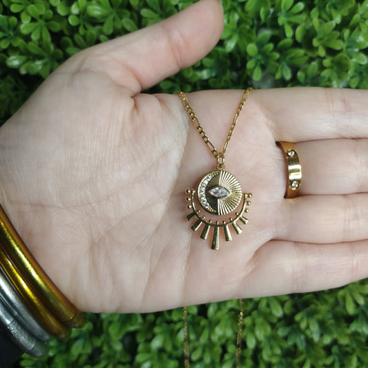 Collar Retro De Ojo