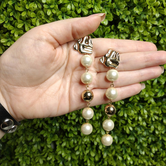 Aretes De Perlas