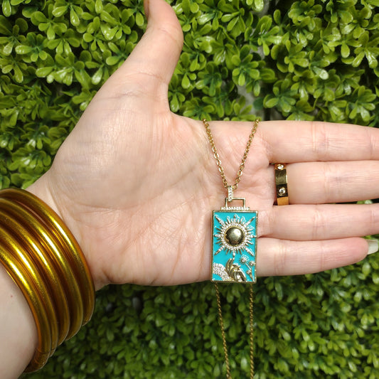 Collar Carta Tarot Sol