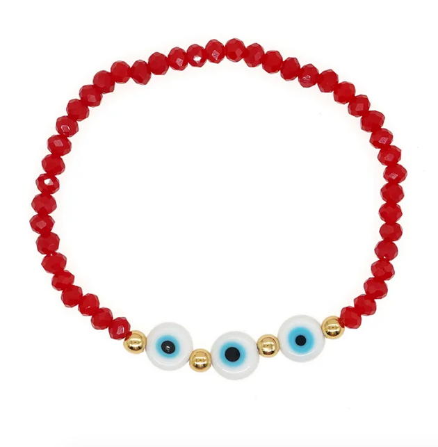 Pulseras Abby Roja