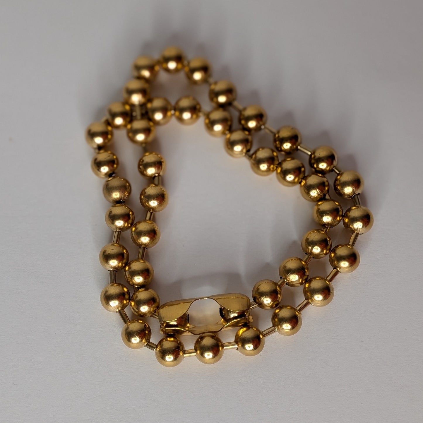 Mariana Gold Ball Necklace 10mm (Collar)