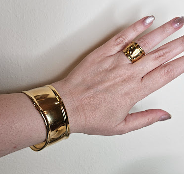 Pulsera TEO  Dorada
