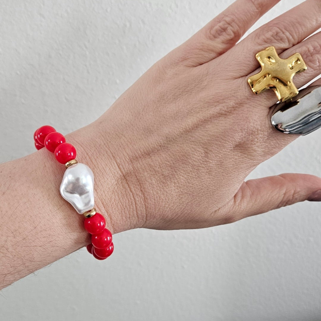 Ivette Bracelet Red (Pulsera)