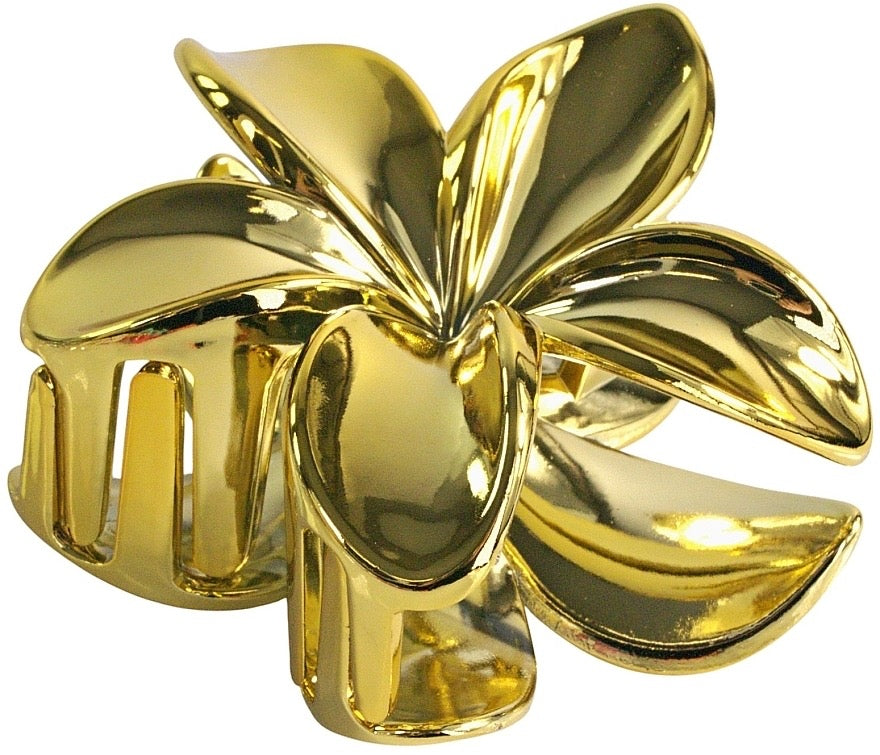Broche De Cabello Flor Dorada